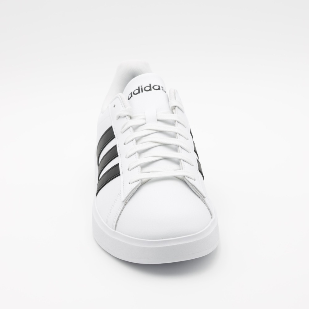 Adidas Women's Comfort Cushioned Grand Court 2.0 Shoes White/Black Size 9 - Picture 2 of 10